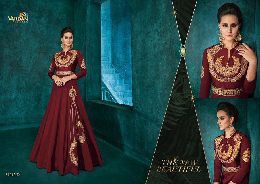 Rozi Gold Vol-1 Triva Silk Designer Kurti Supplier Rozi Gold Vol-1 Triva Silk Designer Kurti Supplier